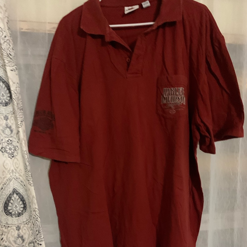 Harley Davidson 2x mens polo shirt